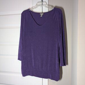 Purple blouse